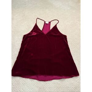 EUC Cami NYC Velvet Camisole